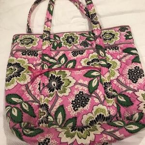 Vera Bradley large tote bag